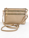 Muted Gold Crossbody Bag