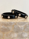 Black Sparkle Bangle