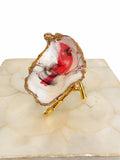 Cardinal Oyster-Shell Trinket Dish