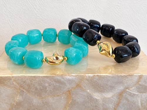 Chunky Bead Stretch Bracelet