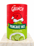The Grinch pancake mix red gift canister