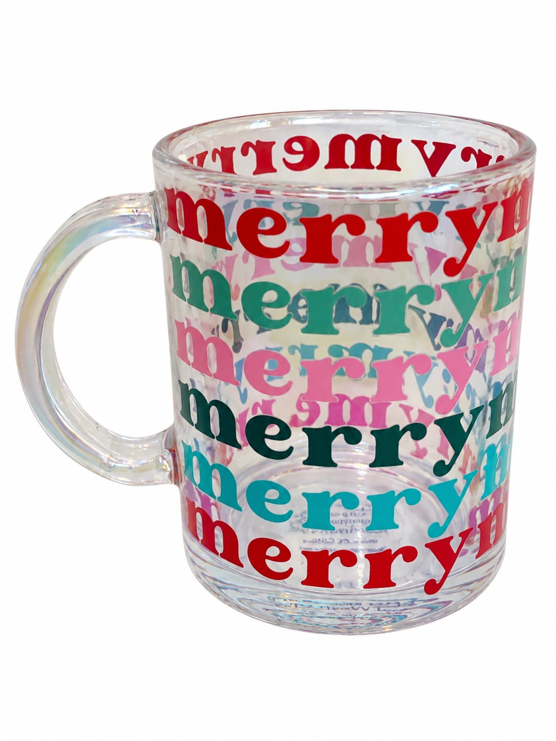 Merry Glass Mug