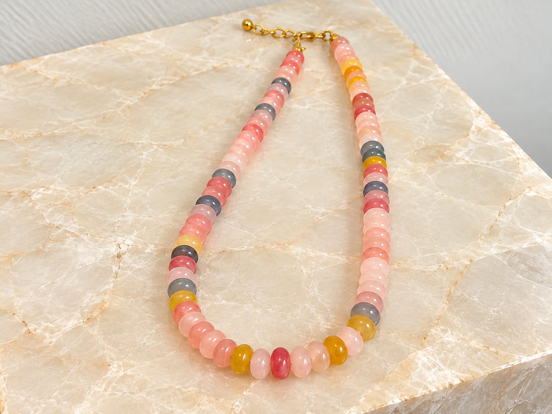 Multicolor Bead Necklace