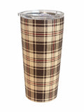 Pepper & Poppy Plaid Travel Mug, 17 oz