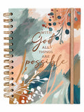 Sage Floral Faith Notebook