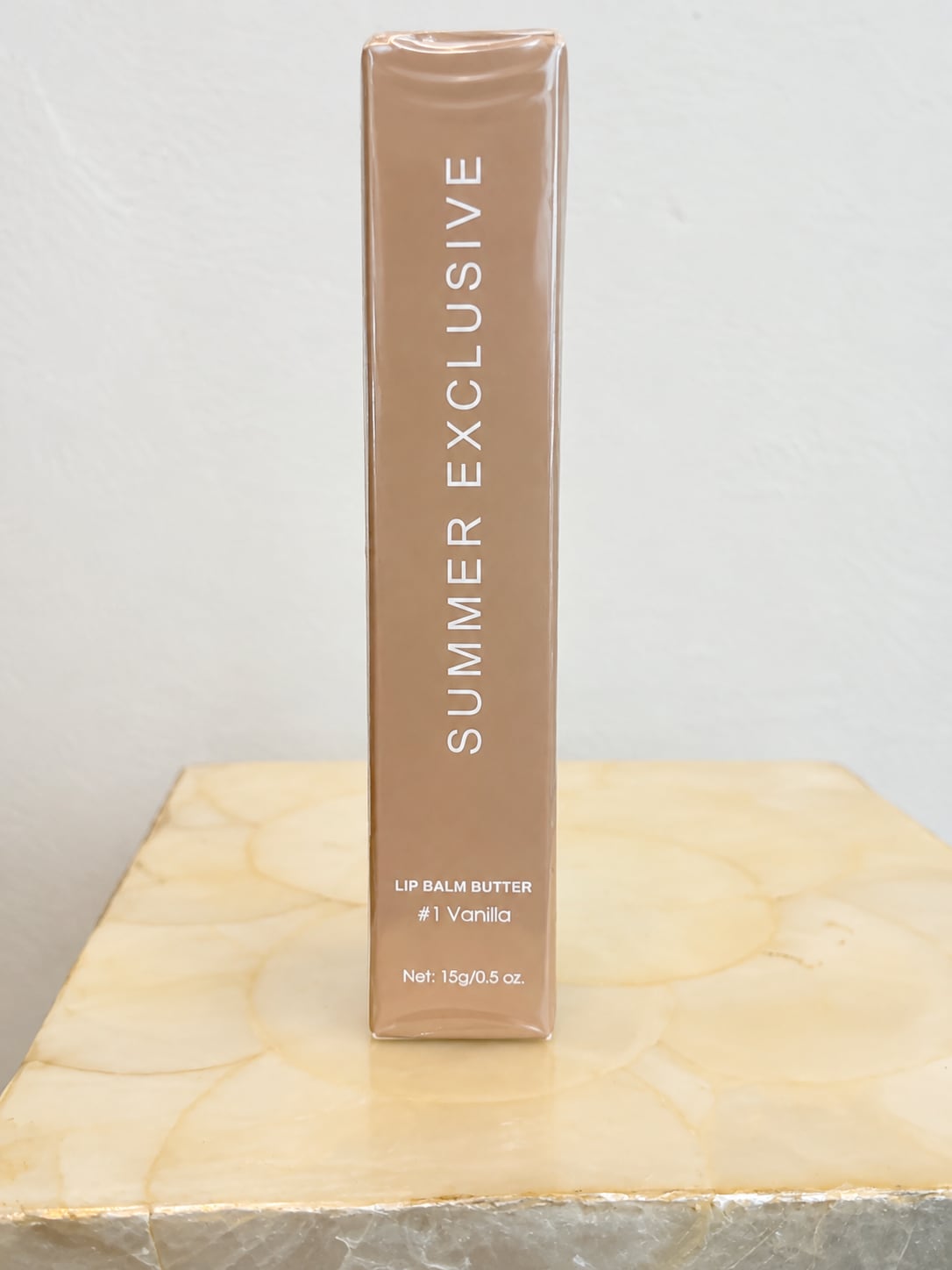 Summer Exclusive Lip Balm Butter - Vanilla, 15 g